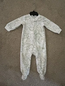 Baby Boy Dinosaur Sleeper Size 9 Month - Picture 1 of 3