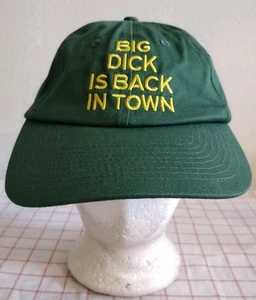 Mütze Mütze Big Richard Is Back In Town grün verstellbar bestickt lustig - Bild 1 von 7