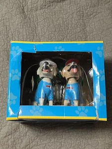 NEU Clearwater Beach Hunde/Drescher Layla & Lucy Wackelköpfe MiLB Baseball - Bild 1 von 14