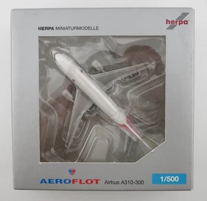 Herpa Aeroflot Airbus A310-300 Model -1:500 - 518185 - Picture 1 of 18