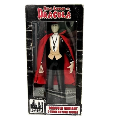 1998 Bela Lugosi Dracula Figures Toy Co Variant 7" Horror Glow in the Dark Box - Image 1 of 4
