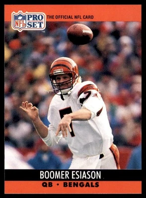 1990 Pro Set - Boomer Esiason #463 - Image 1 of 2