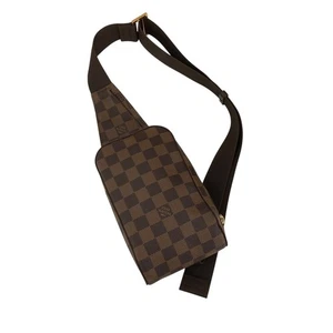 LOUIS VUITTON Geronimos Damier New single zipper body bag N51994 Brown - Picture 1 of 9