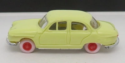 B Old Made IN France 1960 Micro NOREV Ho 1/87 Panhard Pl 17 1960 Gialla #506 - Immagine 1 di 4