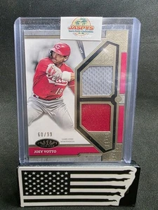 2024 Topps Tier One Joey Votto #T1R-JVO Dual Relic /99 Cincinnati Reds MLB 🔥⚾️ - Picture 1 of 2