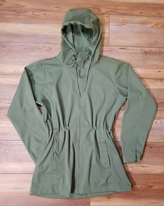Columbia Women's Rose Winds Softshell Hooded Jacket , Canteen, Medium Excellent! - Picture 1 of 14