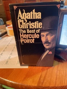 Agatha Christie The Best of Hercule Poirot 4 Book Box Paperback Set VIntage - Picture 1 of 2