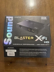 Creative Sound Blaster Digital Music USB Sound Card Black SB1240 SBX ProStudio - Picture 1 of 5