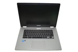 ASUS Chromebook C523N 15.6" 1.1GHz N3350 4GB RAM 32GB SSD Chrome (Grade B No AC) - Afbeelding 1 van 5