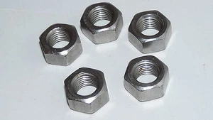 100X Stainless Steel Hex Nuts 7/16-14 Qty:100 MS51971-4 Made in USA - Picture 1 of 1