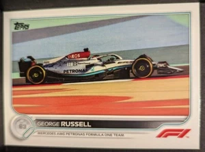 2022 Topps Formula 1 Chrome Base 112 George Russell - Mercedes-AMG Petronas - Picture 1 of 1