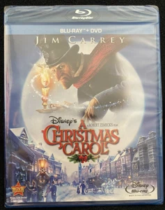 A Christmas Carol Blu-Ray/DVD Movie (2010) New & Factory Sealed - Foto 1 di 1