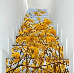 3D Flowers I179 Stair Risers Decoration Photo Mural Vinyl Decal Wallpaper Erin - Picture 1 of 6