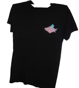 Girlie Girl Originals Black T-Shirt Size S - Picture 1 of 4
