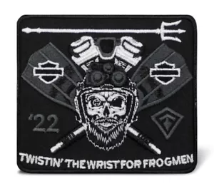 First Tactical Frogmen Patch - Twistin' The Wrist For Frogmen - Picture 1 of 1