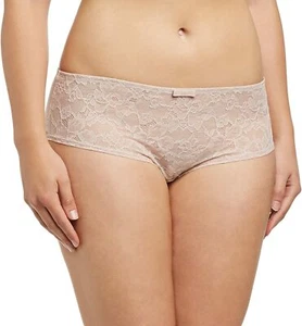 Sculptresse by Panache NUDE Pure Lace Brief Panty, US 6X-Large, UK 26 - Picture 1 of 3