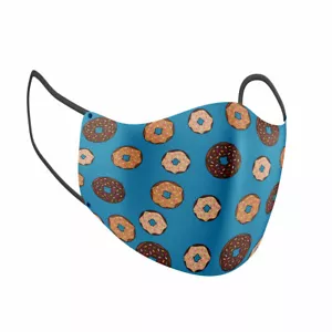 Máscara facial con estampado de rosquilla para adultos - Imagen 1 de 3