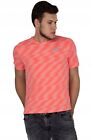NIKE Running T-Shirt DriFit DJ0577-635 Reflective Neon Orange Coral Rose XXL 2XL