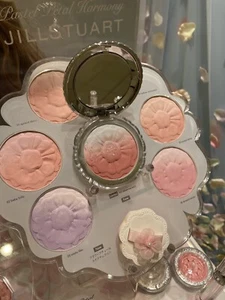 Jill Stuart Pastel Petal Face Blush 2024 Spring Collection Flower Design 7 Color - Picture 1 of 12