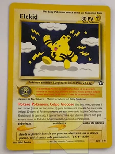 Elekid ® Neo Genesis 22/111 ® Rara ® Pokemon ® Italiano ® Good- - Picture 1 of 2