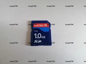 Scheda di memoria SanDisk 1 GB SD - Foto 1 di 2