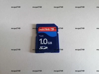 SanDisk 1GB SD Memory card - Image 1 of 2