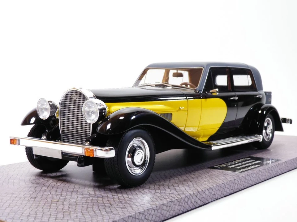 PANTHER DEVILLE V12 negro y amarillo 1/18 Johnny Hallyday Foto 1 de 1