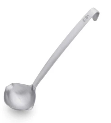 MESTOLO PER SALSE ACCIAIO SPAZZOLATO CAZZUOLA ANTIGOCCIA - Immagine 1 di 3