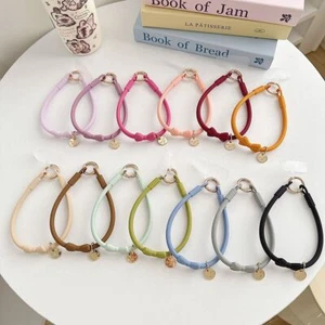 Bow Knot Phone Lanyard Silicone Wrist Strap Cute Mobile Phone Chain  Outdoor - Photo 1 sur 12