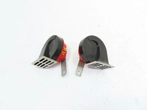 07 Porsche Boxster 987 #1265 Horn Pair, Wolo 320-2T Hight & Low Tone HonkHave - Picture 1 of 2