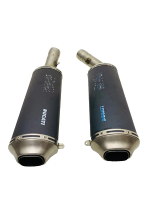 Глушители Ducati 1098 1198 подлинные новые компакт-диски 57311993D 57411963D - Изображение 1 из 4