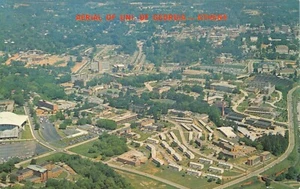 GA~GEORGIA~ATHENS~AERIAL VIEW OF UNIVERSITY OF GEORGIA~UGA - Picture 1 of 2