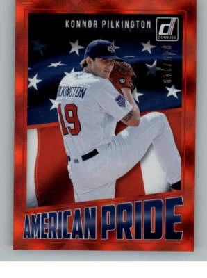 2018 Donruss American Pride Red #AP7 Konnor Pilkington 149 (ref 136959) - Image 1 of 2