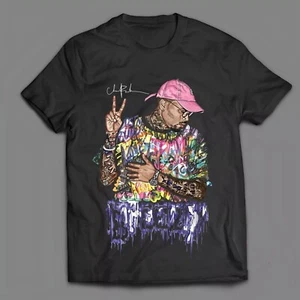 New Popular Chris Brown Signature T-shirt Cotton Unisex S-5XL - Picture 1 of 3