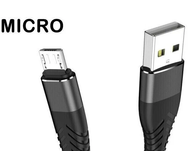 Samsung Charger Data for Android Phones Black White - Image 1 of 3