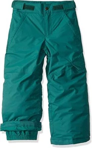 COLUMBIA NIÑOS NIÑOS PANTALONES NIEVE PENDIENTE DE HIELO DURADEROS TALLA L JOVEN VERDE PINO 1523671 - Imagen 1 de 5