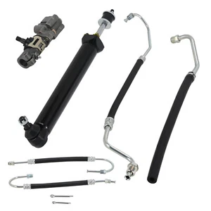 Front Power Steering Valve Cylinder Hose Kit For Chevy Corvette V8 1963-1979 New - Picture 1 of 12