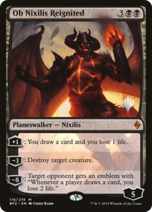 MTG Ob Nixilis Reignited Promo Pack Battle for Zendikar  - Promo: Planeswalker - Picture 1 of 1