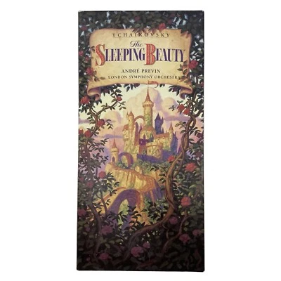 Sleeping Beauty Cassette Tape Box Set ~ Andre Previn ~ London Symphony Orchestra - Image 1 of 3