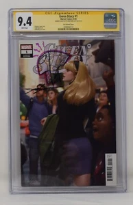 Gwen Stacy #1 Jeehyung Lee CGC SS Remarked 9.4 Marvel 2020 - Picture 1 of 2