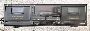Pioneer CT-W404R Dual Stereo Cassette Player/Recorder Deck - Used VG - Picture 1 of 5
