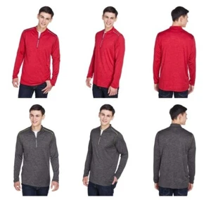 CORE365 Mens' Kinetic Performance Quarter-Zip, 2XL - 5XL - Picture 1 of 2