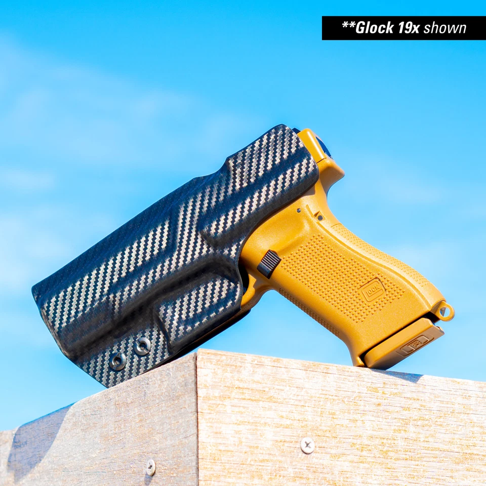 Kydex IWB Holster for Glock 19 / Glock 19X USA Made | Lifetime Guarantee - Image 1 of 4
