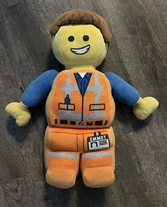 Franco Kids Super Soft LEGO Movie 2 Emmet Plush Snuggle Cuddle Pillow 17” Tall - Picture 1 of 2