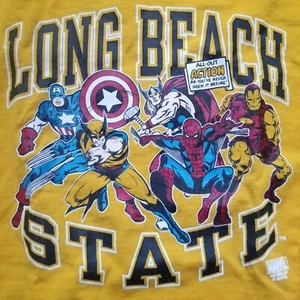 Vintage Cal State Long Beach T Shirt CSULB 49er Russell Athletic Tag Youth M - Picture 1 of 9