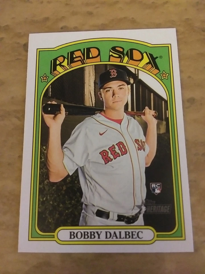 2021 Heritage Bobby Dalbec Action Variation RC - Image 1 of 1