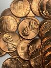1986 (P) "BU"  LINCOLN MEMORIAL CENT PENNY IN  WELLS FARGO ROLL  50 COINS