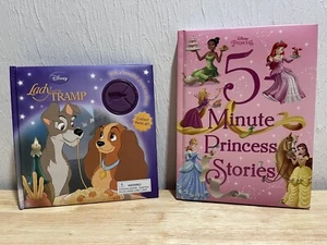 Libros de Disney Dama y el vagabundo, historias de princesas de 5 minutos de Walt Disney - Imagen 1 de 6