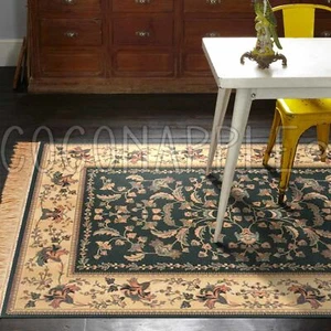 ANKARA PERSIAN GOLD THIN ART-SILK FLOOR RUG RUNNER 68x230cm **FREE DELIVERY** - Picture 1 of 2