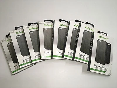 Funda Evutec Madera SI Snap Apple iPhone 6 Plus 5.5 Negra Albaricoque AP-655-SI-WA5 NUEVA Foto 1 de 4